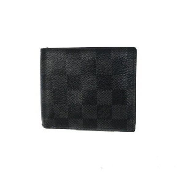 Louis Vuitton Portefeuille Marco NM Bifold Wallet Damier Graphite Black - Picture 1 of 6